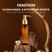 MULAN Savon liquide pour les mains personnalisé Exfoliant Lavage aromatique Sûr Respectueux de l'environnement Rinçage facile Aucun résidu Extrêmement
