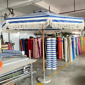 Best Price Large Outdoor Commercial Aluminum <b>Windproof</b> Durable Folding Arm Retractable Patio <b>Umbrella</b> for Hotels Restaurants - Product Image 3