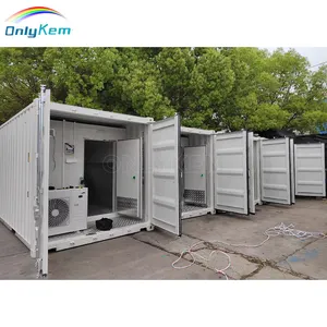 20FT/40HQ soğutuculu konteyner soğuk depolama dondurucu oda fiyatı