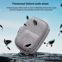 Sac de transport portable HONGDAK pour Osmo Action 6 5 Pro 3 4 13 12 11 10 Insta360, sac de rangement étanche, étui de protection