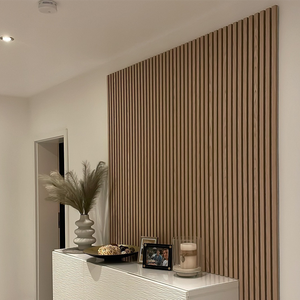 Pour KASARO Design moderne panneaux de mousse acoustique haute Performance insonorisés <span class=keywords><strong>tasseaux</strong></span> en bois mur décoratif modèle 3D Design Capabili - Product Image 4