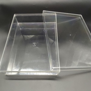Scatola trasparente di <span class=keywords><strong>grandi</strong></span> <span class=keywords><strong>dimensioni</strong></span> con coperchio separato per l'imballaggio di caramelle regalo - Product Image 2