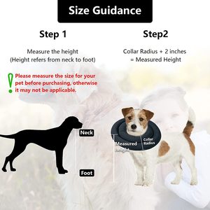 Venta caliente cómodo algodón mascota gato Anti lamer morder cuello protector cono perro gato Isabelino <span class=keywords><strong>Collar</strong></span> - Product Image 5