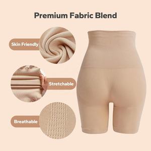 Pantaloncini Modellanti di Alta Qualità per Donne, Shorts a Vita Alta per Modellare il <span class=keywords><strong>Corpo</strong></span>, Controllo Pancia, Sollevamento Glutei, Slip Compressivo Senza Cuciture - Product Image 4