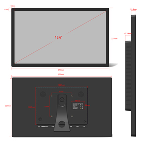 Servizio commerciale schermo pubblicitario Multi Touch da 15 pollici segnaletica digitale ad alta velocità di risposta Display per lettore multimediale pubblicitario - Product Image 5