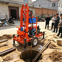Machine de forage de puits d'eau portable plus puissante pour forages de 100 à 150 mètres, équipement de lavage et de forage pour puits d'eau