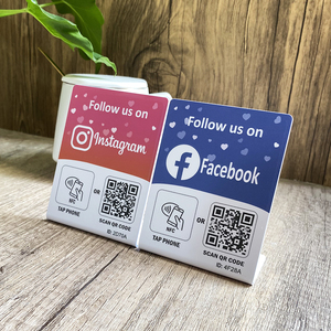 Améliorez rapidement votre notoriété avec notre support de <span class=keywords><strong>code</strong></span> QR et de pointage NFC 3x4 pouces pour Google, TripAdvisor, Trustpilot – Idéal pour les entreprises - Product Image 5