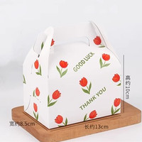 Boîtes de papier de gâteau de boulangerie de haute qualité boîte à dessert pour l'emballage