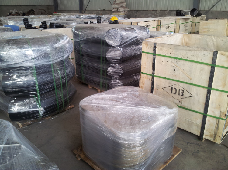 Carbon Steel ASME B16.9 Pipe Fitting Barred Tee SCH40 DN50 ASTM A234 WPB Butt Weld