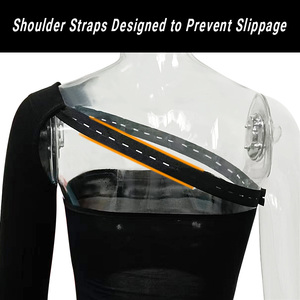 Manguito de compresión transpirable personalizado de grado médico para brazo, <span class=keywords><strong>rodilla</strong></span> y muñeca, 20-30 mmHg, para linfedema, hinchazón y artritis - Product Image 3