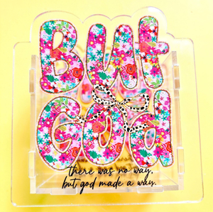 ที่ใส่ปากกาอะคริลิคใสลายพยาบาล/หมอ/ศาสนา/เชอร์รี่  กล่องใส่ปากกา/อุปกรณ์เครื่องเขียน - Product Image 2