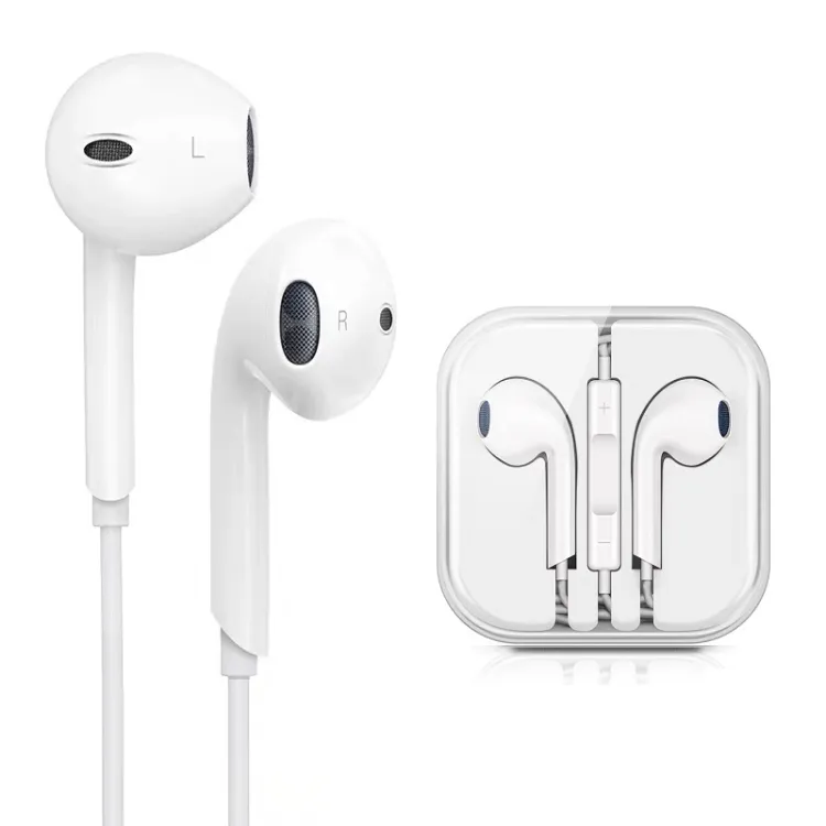 Y10 3.5mm Plug Wired Wire Control Earphone, Support Call & Wake Up Siri & Take Pictures, Cable Length: 1.2m