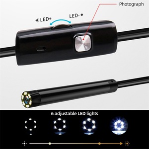 Caméra endoscopique KERUI 3-en-1 pour <span class=keywords><strong>Android</strong></span> et PC, mini caméra flexible étanche de 7 mm pour l'inspection et l'entretien des canalisations - Product Image 6