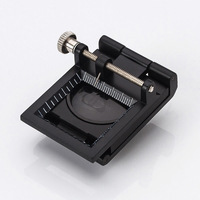 Mini loupe pliable à trois volets avec éclairage LED et échelle pour la lecture de livres, le textile, la collection, la réparation, l'outil de bijouterie
