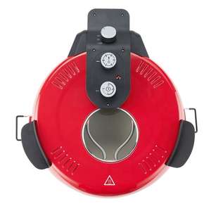 1600W antiadhésif 16 pouces <span class=keywords><strong>four</strong></span> à pizza électrique <span class=keywords><strong>pain</strong></span> chaud Pizza Maker thermomètre pour les ménages hôtels extérieur Toast cuire au chaud - Product Image 2