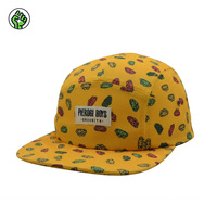 Casquette de camping sportive en nylon 5 panneaux de haute qualité, tendance, pour la pêche en plein air, les voyages, usage décontracté, toutes saisons, unisexe