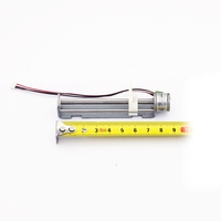 Moteur pas à pas linéaire miniature QQ NEMA 6 SM1545 15BY 9V DC, micro-actuateur linéaire avec curseur en plastique et course de 70 mm