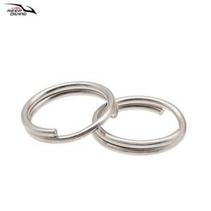 Connecteurs de pêche en eau salée en acier inoxydable, diamètre 6 mm, longueur 40 mm, pour accessoires de montage de leurres de pêche à la traîne - Product Image 3