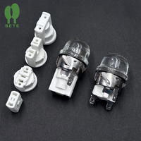 Support de lampe en stéatite de haute qualité, résistant à la chaleur, haute résistance, ignifuge, support de lampe de four E14, support de lampe de four 25W E14