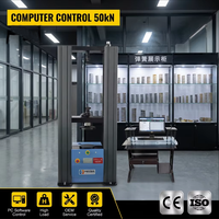Zhongchuang - Probador de Tensión y Compresión de Resortes Controlado por Computadora de 50 kN, Máquina de Laboratorio Universal de Alta Precisión