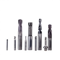 Fraise diamantée CNC haute résistance avec support OEM, 65HRC, pour fraisage en montée et en descente, garantie 1 an