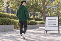 En stock – Sweat à capuche uni avec poche kangourou, plusieurs couleurs, vente en gros pour la revente, les équipes et les vêtements décontractés