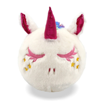 Furry Friendz Peluche licorne gonflable, nouveau jouet, boule pelucheuse et jouet en peluche