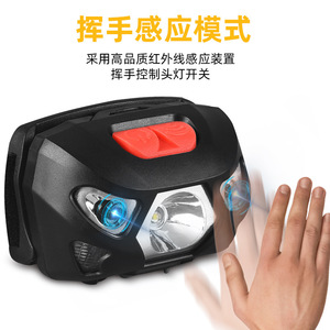Senri-ko Headlamp 2000 Maha Rechargeable Led Light Night Riding Night Fishing USB Charging - Product Image 4