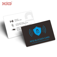 Bloqueurs de cartes RFID et NFC en papier aluminium antivol sans contact Bloqueur de cartes de crédit Blocage RFID Carte