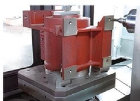 Centre d'usinage horizontal avec changeur d'outils automatique et structure à haute rigidité