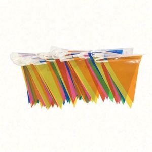 Decorative <b>Flags</b> 10Meters Polyester <b>Flag</b> Buntings for Events - Product Image 4
