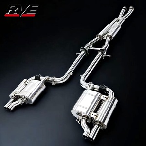 Système d'échappement RVE en stock, prêt à être expédié pour <span class=keywords><strong>Genesis</strong></span> G70 3.3T, en acier inoxydable 304, silencieux arrière avec valves, pièces de performance automobile - Product Image 1
