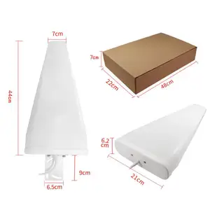 Tăng cao 11dBi 698-2700/3300-4000MHz không thấm nước định hướng ngoài trời lpda LTE 3G 4G 5G đăng nhập ăng ten định kỳ