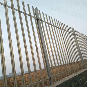 Clôture en acier galvanisé <span class=keywords><strong>d</strong></span>'<span class=keywords><strong>occasion</strong></span> pour chantiers de construction, modélisation 3D incluse - Product Image 4