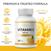 Permen Vitamin C Rasa Buah, Suplemen Makanan, Produsen OEM ODM Label Pribadi
