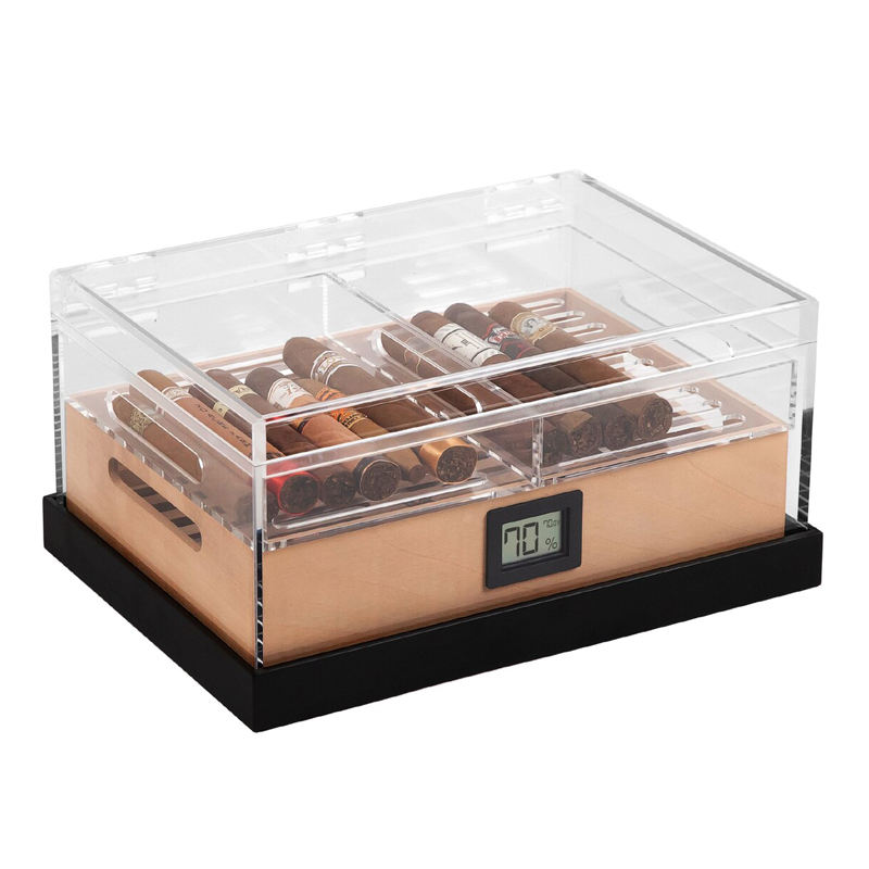 Humidor hermético de acrílico