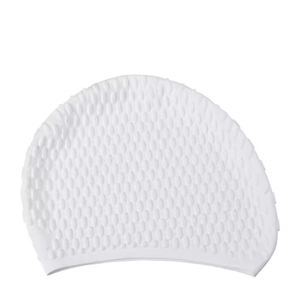 <span class=keywords><strong>Bonnet</strong></span> de bain unisexe en silicone personnalisé avec protection auditive, tendance, pour la natation et la baignade - Product Image 3