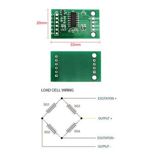 Sensor de Peso Digital con Celda de Carga HX711, Módulo ADC de 5 kg, Kit de Báscula Electrónica Portátil para Cocina - Product Image 5
