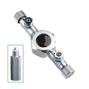 <span class=keywords><strong>Mufan</strong></span> Aluminium legierung Hoch luftpumpe Kohlendioxid Aquarium Multi pass Shunt Splitter Magnet zylinder Aquarium <span class=keywords><strong>CO2</strong></span> Regler - Product Image 1