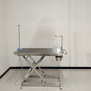 공장 콘센트 스테인레스 스틸 애완 동물 전기 리프팅 테이블 유압 수의학 외과 도구 - Product Image 6