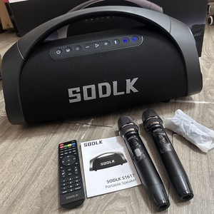 Hệ thống âm thanh PA mạnh mẽ 320W Loa chuyên nghiệp Giáng sinh Không dây Di động Âm thanh ngoài trời Tiệc gia đình Karaoke Loa siêu trầm Boombox3 - Product Image 2