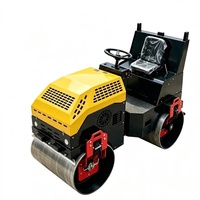 Compacteur vibrant à double tambour ME200 robuste de 4 tonnes, fourni par l'usine, unité de compactage de sol durable, système entièrement hydraulique, moteur