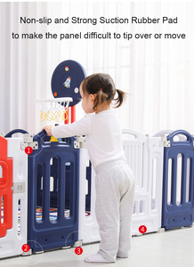 Di alta qualità eco-friendly gioco del bambino cortile di sicurezza recinzione in plastica per bambini grande bambino <span class=keywords><strong>Playpen</strong></span> 1.5*1.5m - Product Image 3