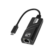Adaptador USB 3.0 Gigabit Ethernet de Alta Velocidad, Sin Controladores, Tarjeta de Red Cableada USB-C a RJ45, Convertidor Externo Tipo-C a RJ45