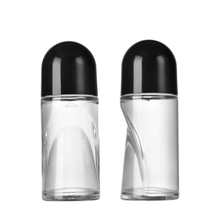 Botella de desodorante y aceite esencial <span class=keywords><strong>roll</strong></span>-<span class=keywords><strong>on</strong></span> de vidrio de 50ml con Rodillo de plástico Botellas de vidrio elegantemente empaquetadas - Product Image 4