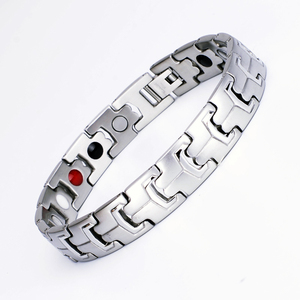 Engravable Logo Men's Genuine <strong>Bracelet</strong> Stainless Steel Black Boyfriend <strong>Bracelet</strong> <strong>Kinetic</strong> <strong>Energy</strong> <strong>Bracelet</strong> - Product Image 1
