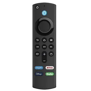 Remote suara Penggantian Remote kompatibel dengan Amazon Fire TV Stick 2nd Gen/3rd Gen/Lite/4K Fire TV 3rd Gen/liontin desain