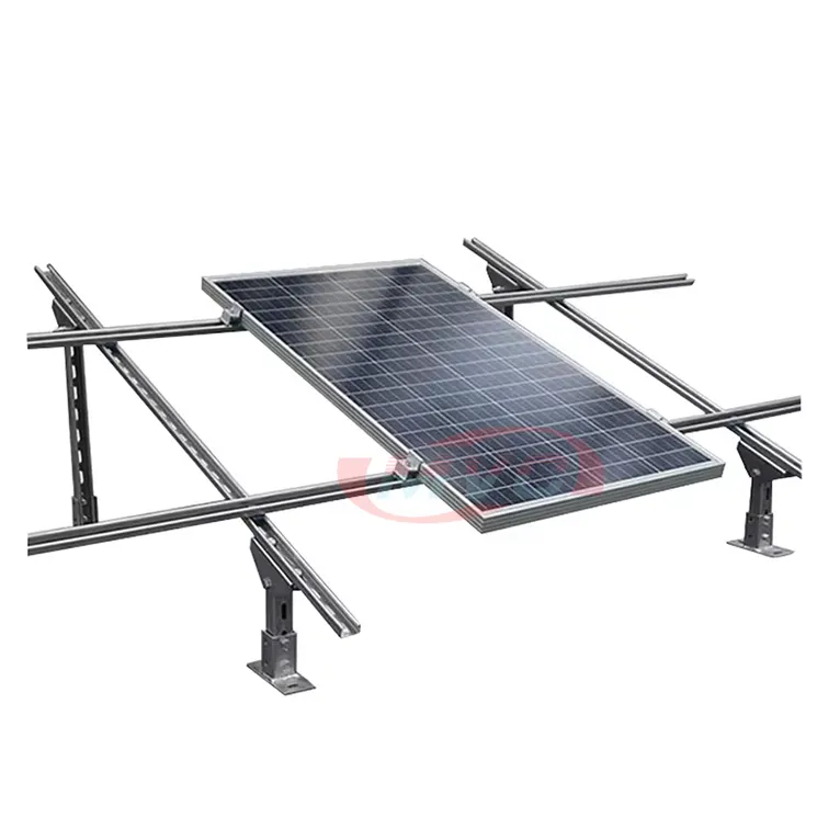 ソーラースチール構造ソーラーマウントサポートアルミフレームPVブラケット太陽光発電用