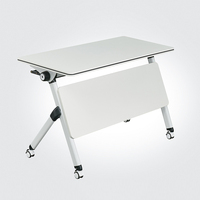 Zitai Moderne Portable Bureau D'ordinateur Convertible Pliant Mobile École Conférence Formation Salle Table