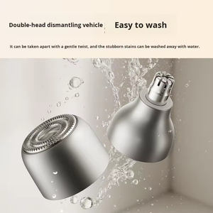 Afeitadora Eléctrica Portátil 2 en 1 Inteligente, Mini, Multifuncional, de Doble Cabezal, Ideal para Baño, Oficina y Uso en Exteriores - Product Image 4